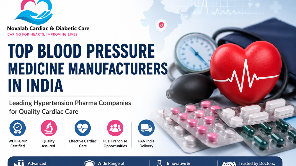 Top Blood Pressure Medicine Manufacturers in India | Best Hypertension Pharma Companies