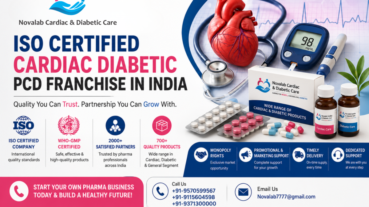 ISO Certified Cardiac Diabetic PCD Franchise in India | Novalab Cardiac
