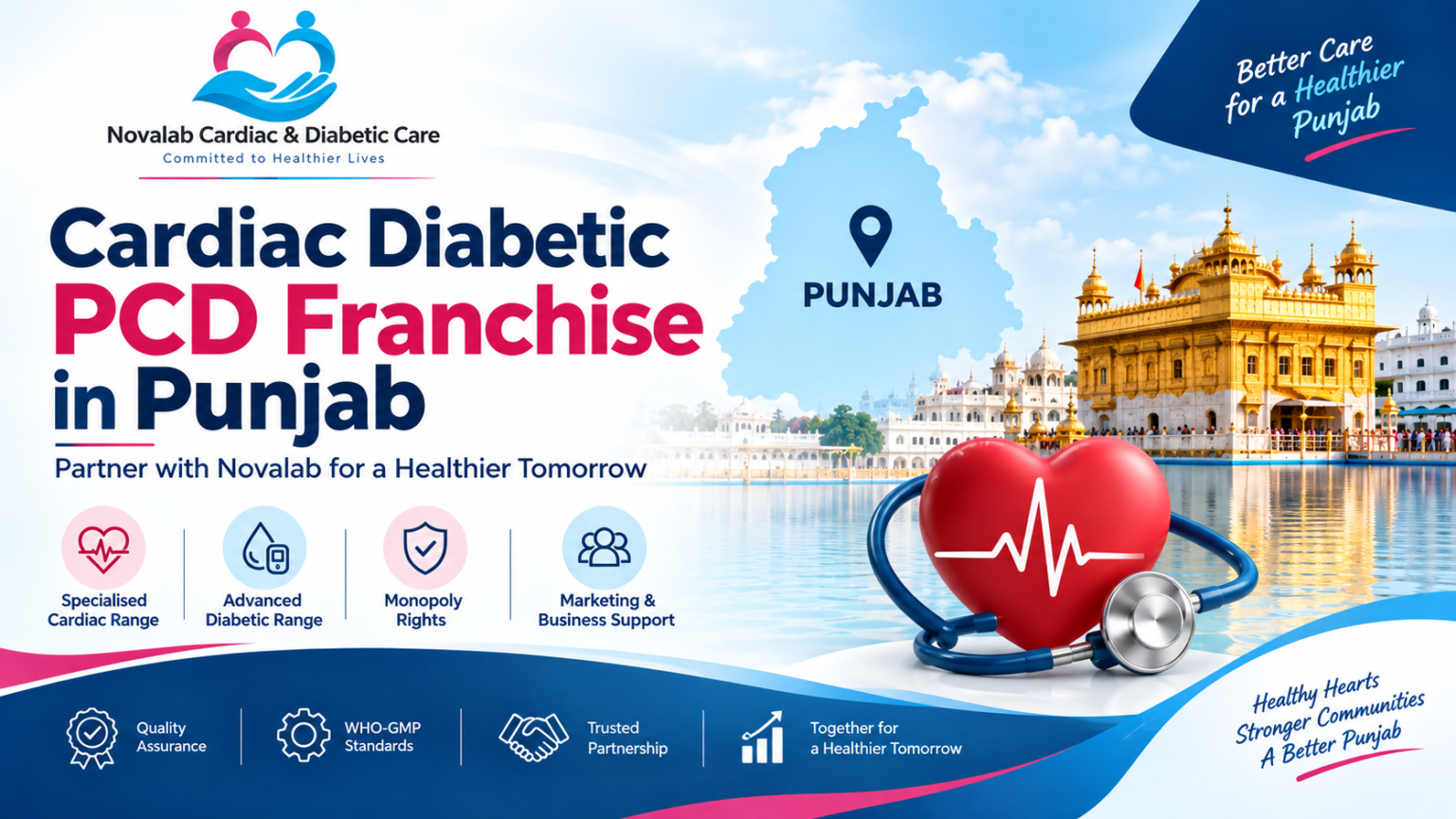 Cardiac Diabetic PCD Franchise in Punjab