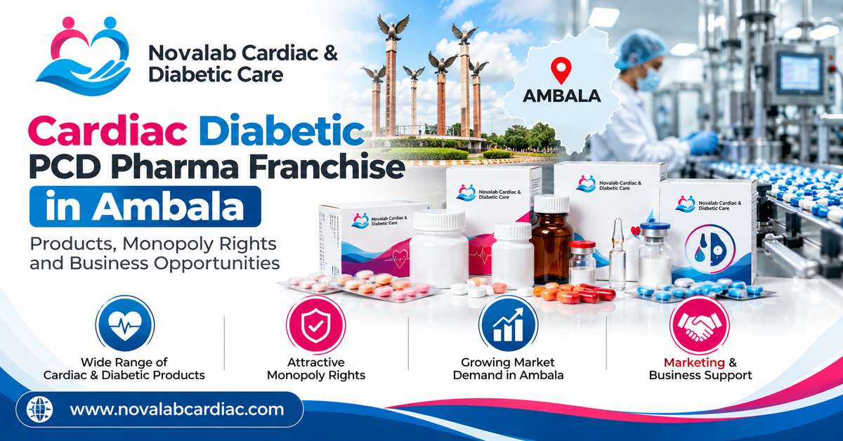 Cardiac Diabetic PCD Pharma Franchise in Ambala Novalab cardiac